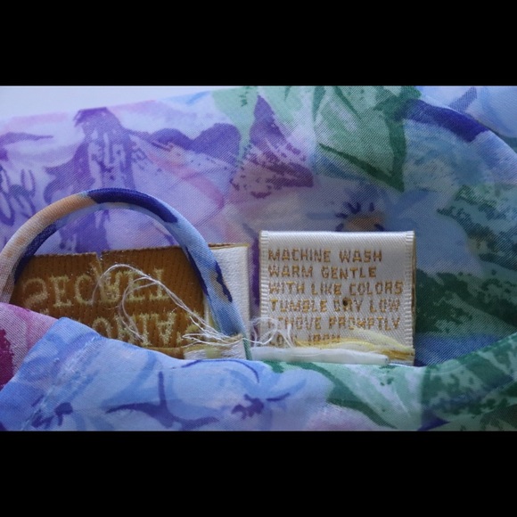 Vtg Gold Label Victoria Secret Kimono Sz Large - Picture 9 of 11